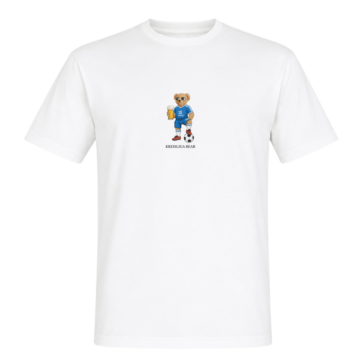 Kreisliga Bear - T-Shirt - White