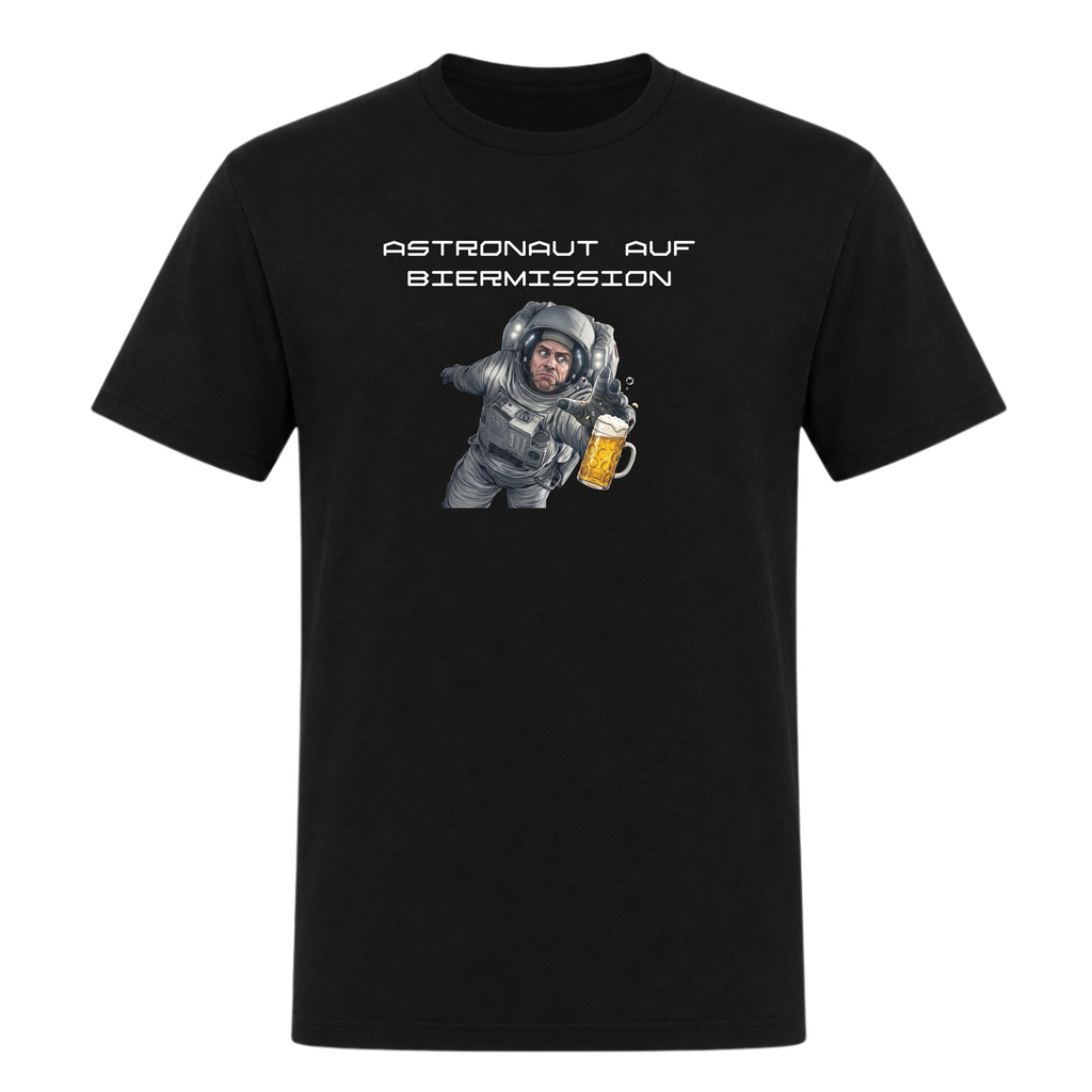 Biermission - T-Shirt - Deep Black