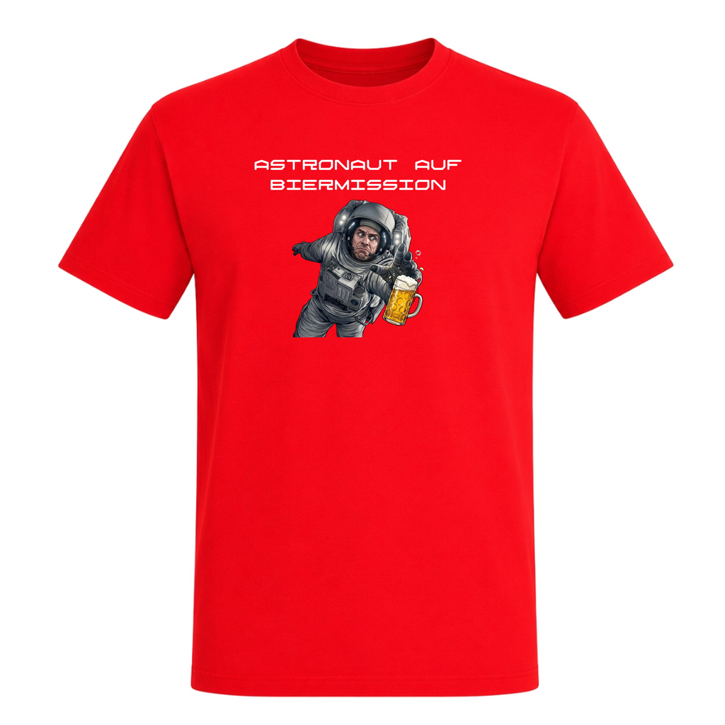 Biermission - T-Shirt - Red