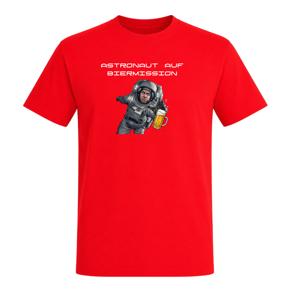 Biermission - T-Shirt - Red
