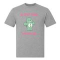 Wein Bär - T-Shirt - Grey Melange