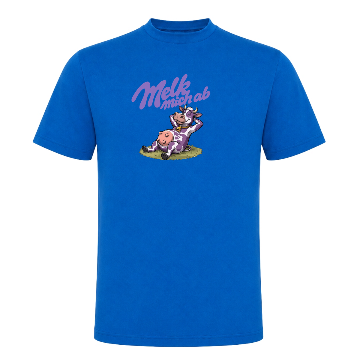 Melk mich - T-Shirt - Royal Blue 241