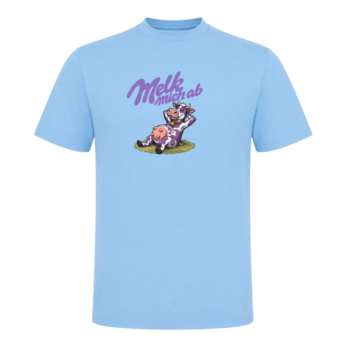 Melk mich - T-Shirt - Sky Blue