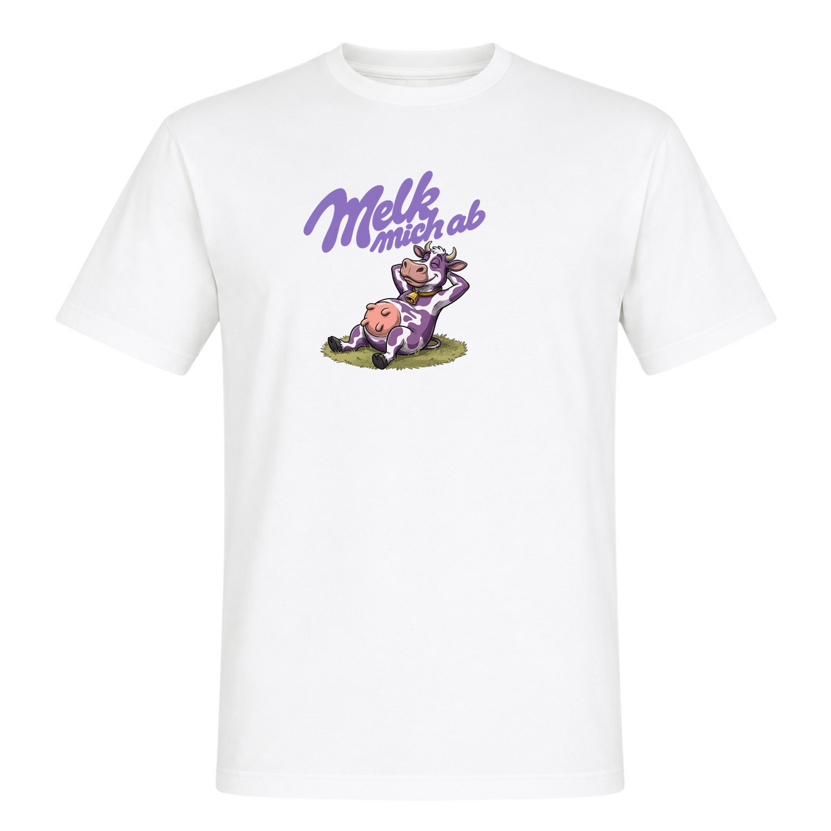 Melk mich - T-Shirt - White