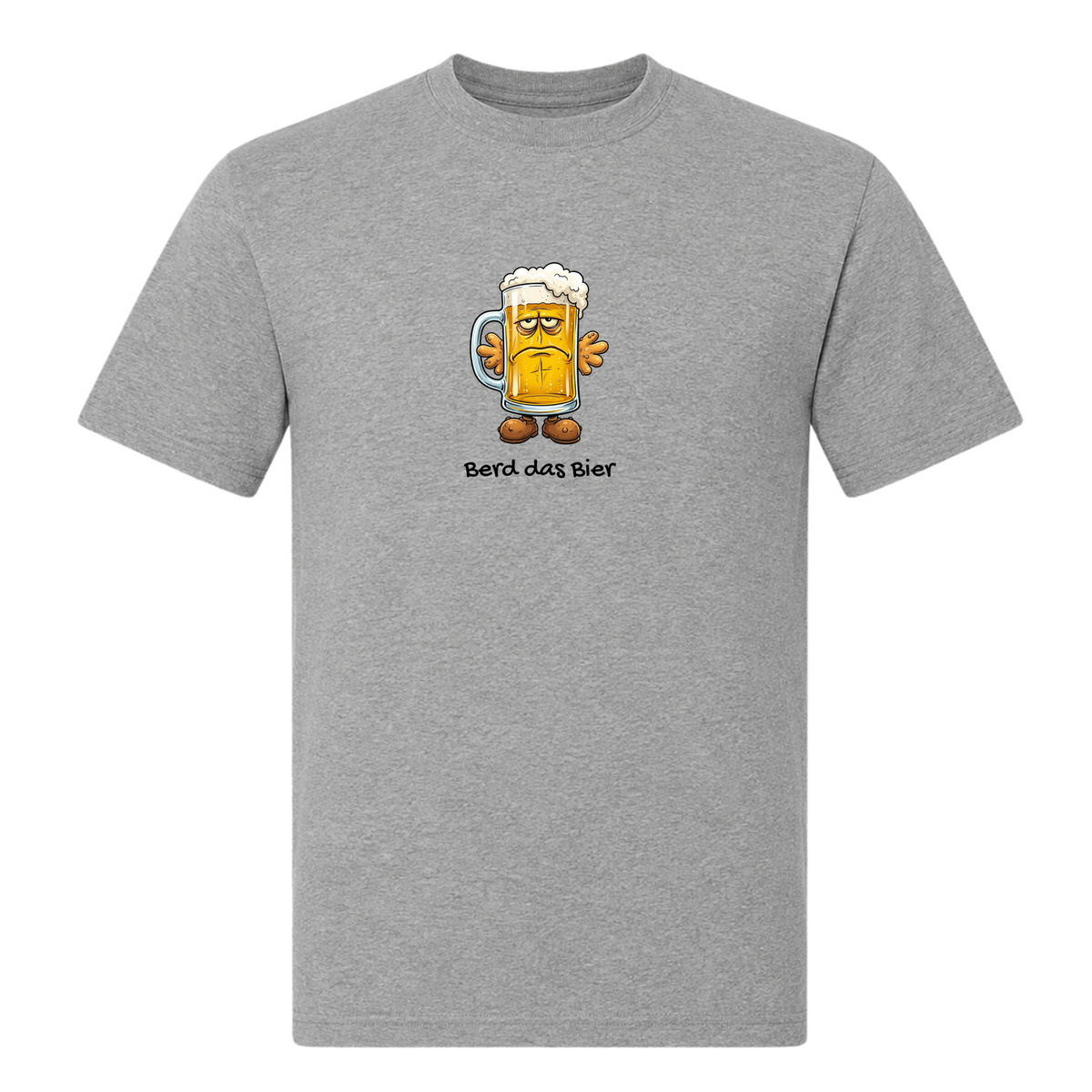 Bernd - T-Shirt - Grey Melange