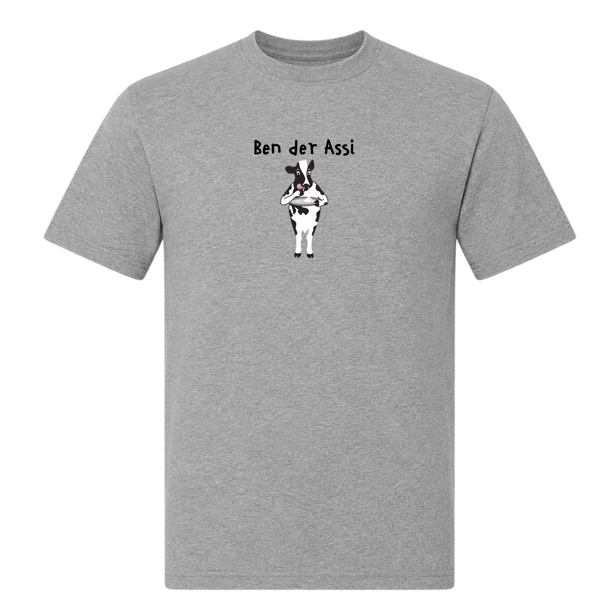 Ben der Assi - T-Shirt - Grey Melange
