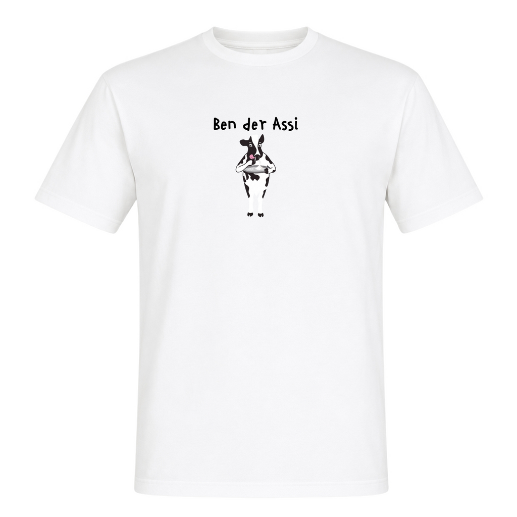 Ben der Assi - T-Shirt - White