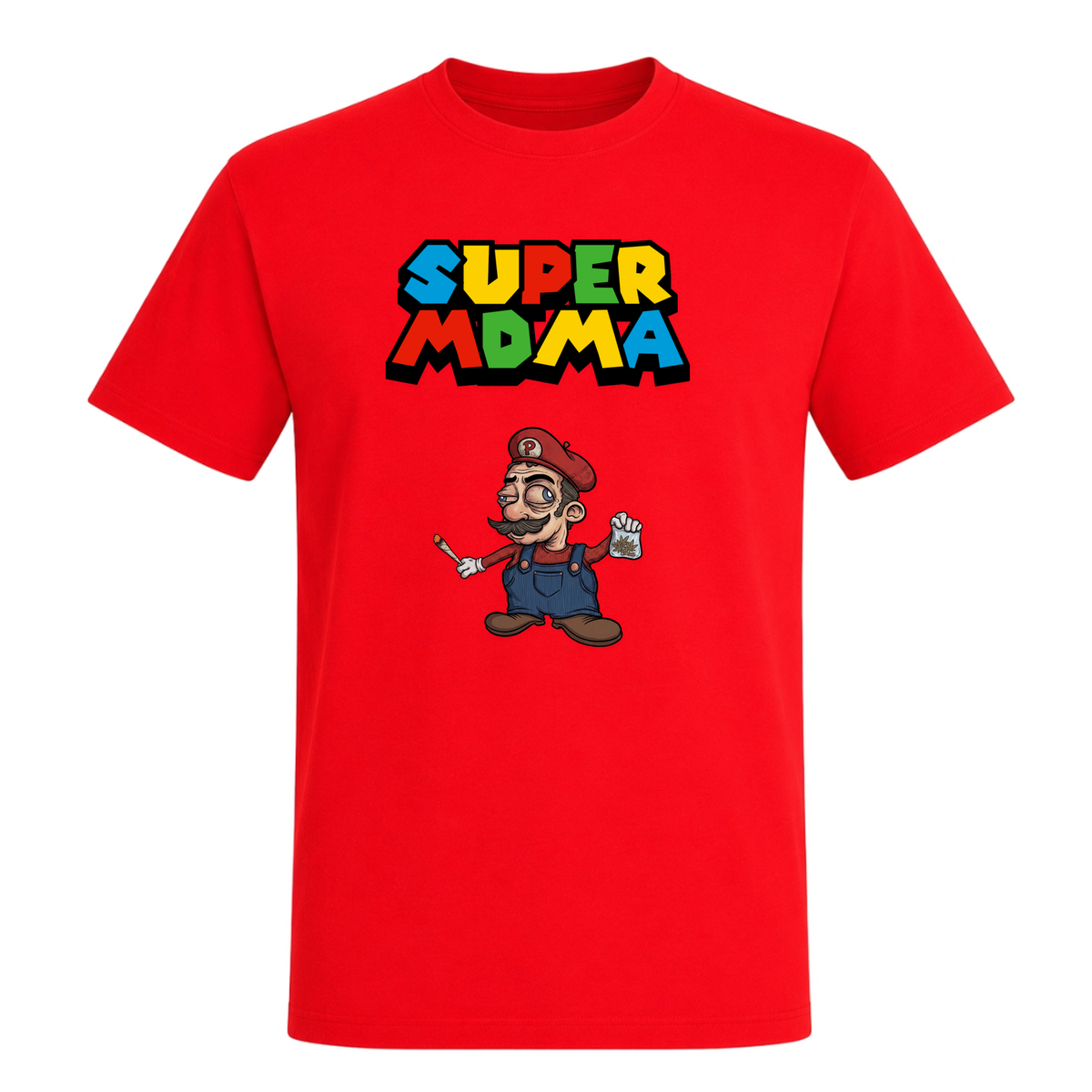 Super Mdma - T-Shirt - Red