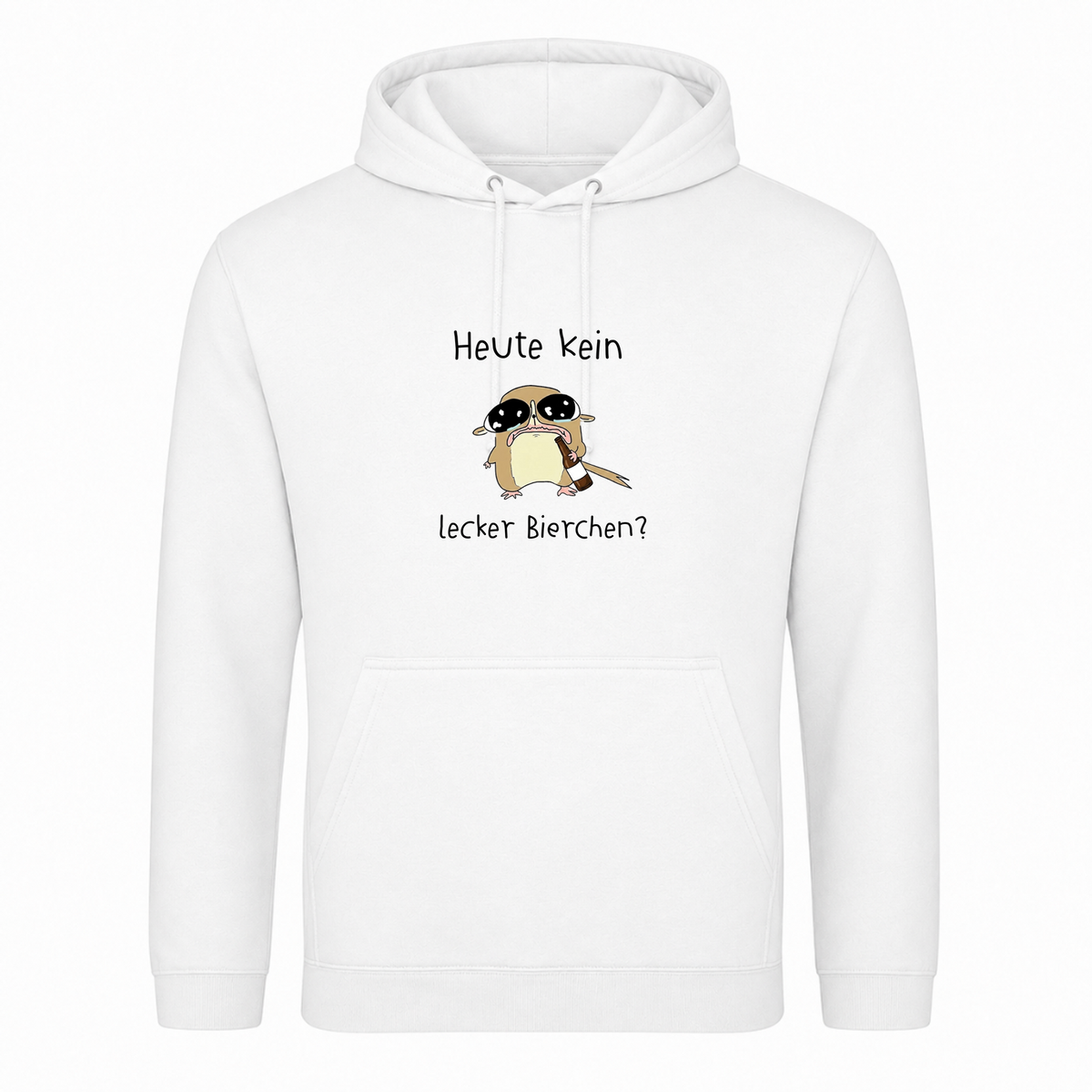 Kein Lecker Bierchen - Hoodie - Weiß