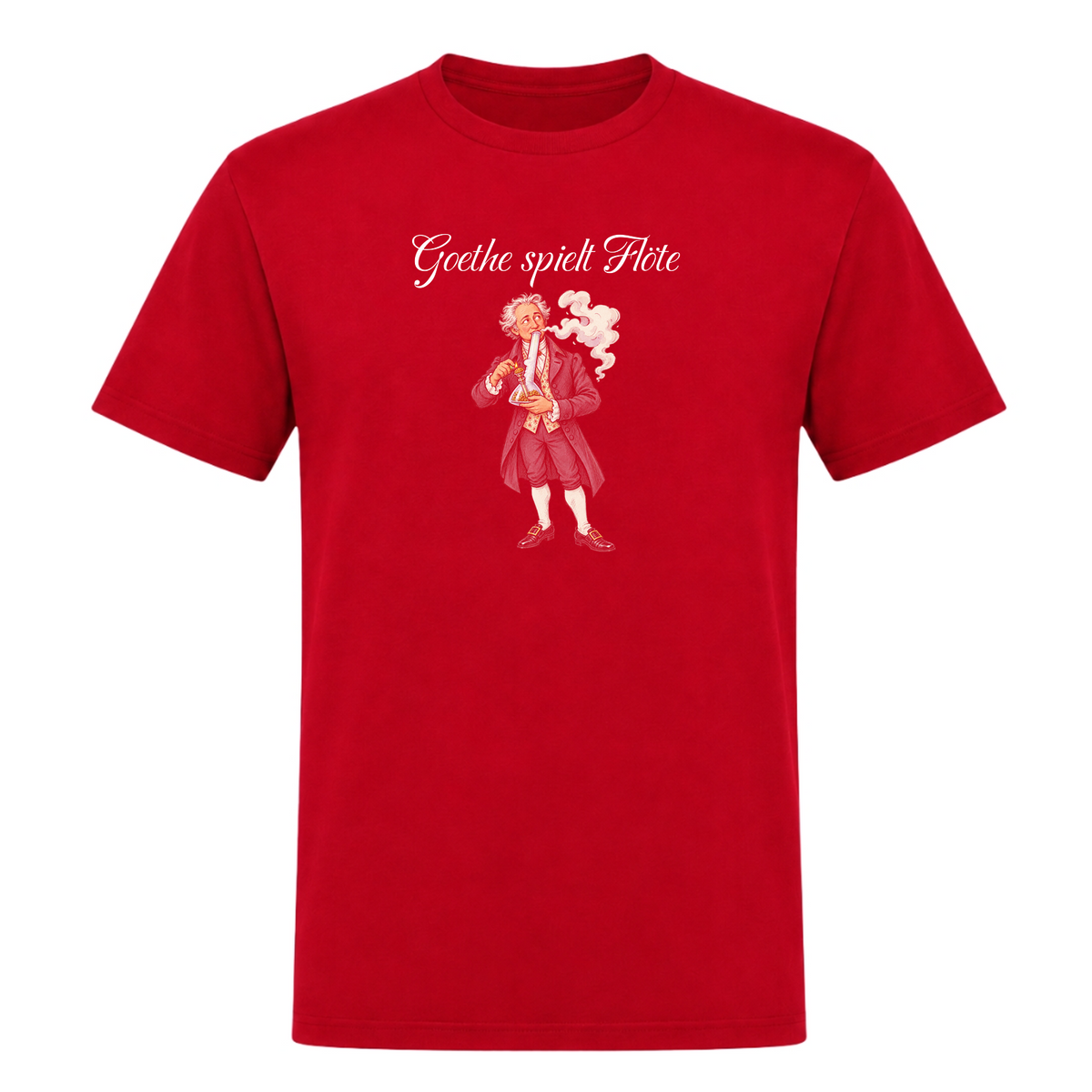 Goethe - T-Shirt - rot