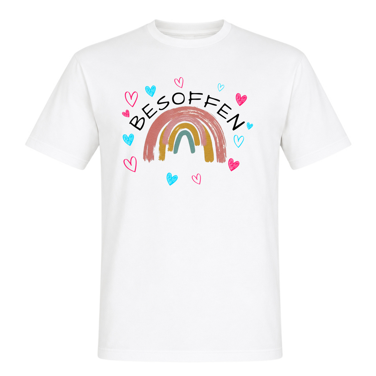 Besoffen - T-Shirt - White