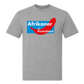 Afrika für Deutschland - T-Shirt - Grey Melange