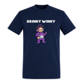 Drinky Winky - T-Shirt - French Navy