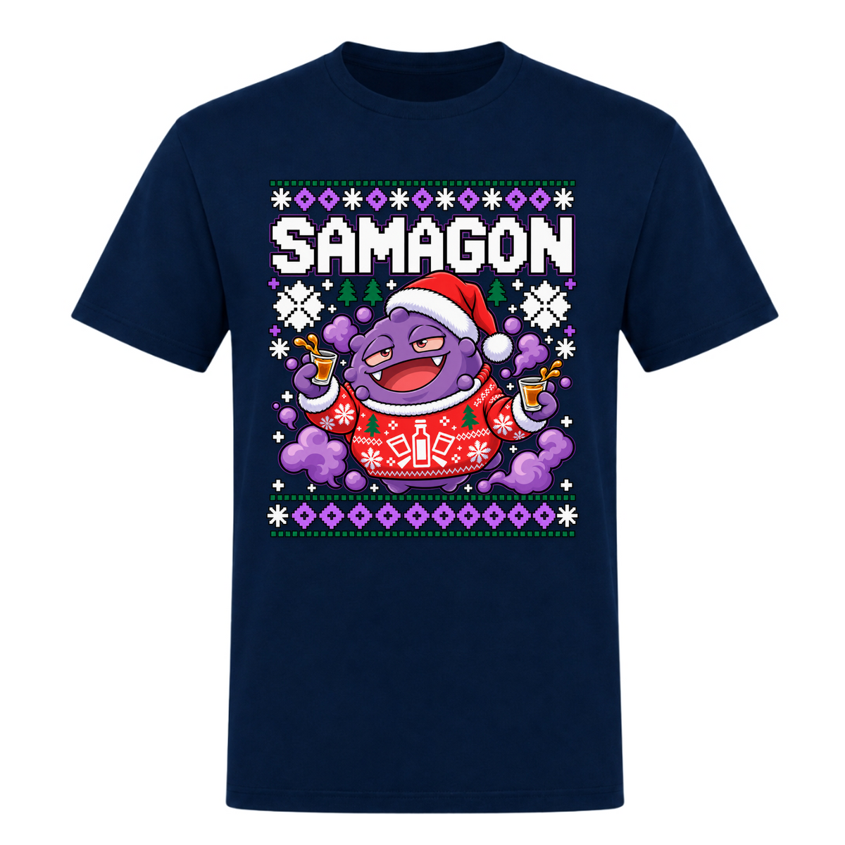 SAMAGON - T-Shirt - french navy