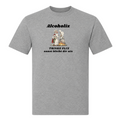 Alcoholix - T-Shirt - Grey Melange