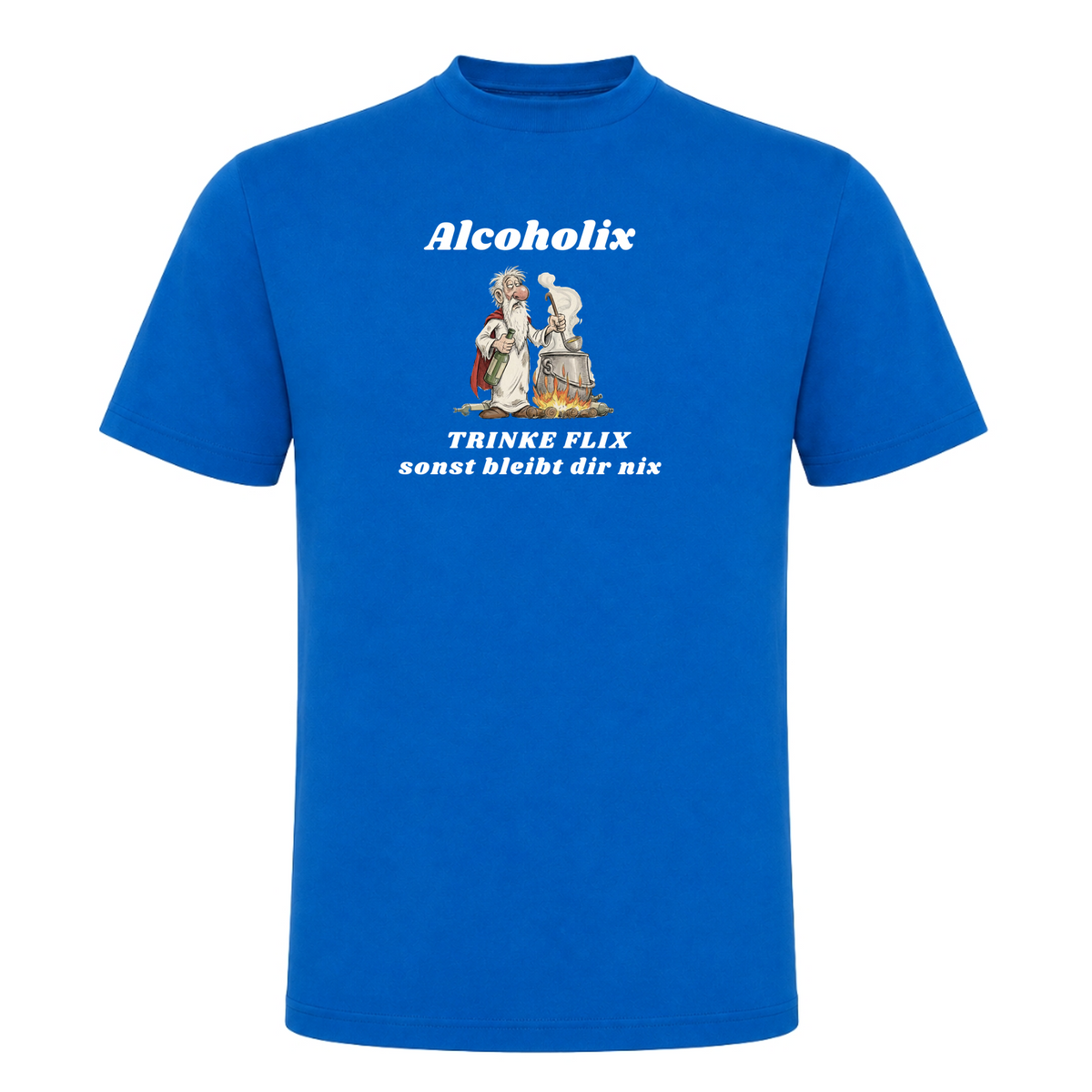 Alcoholix - T-Shirt - Royal Blue 241