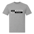 Saufen ohne Rassismus-T-Shirt - Grey Melange