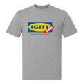 IGITT RADLER-T-Shirt - Grey Melange
