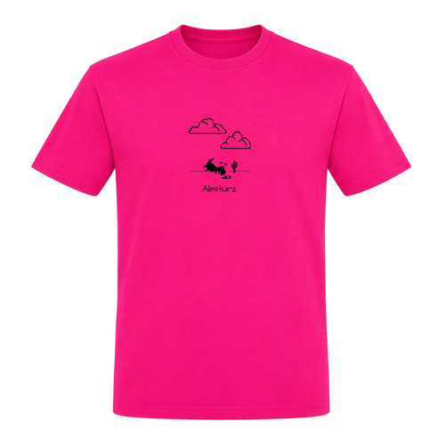 Absturz-T-Shirt - Fuchsia