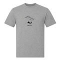 Absturz-T-Shirt - Grey Melange