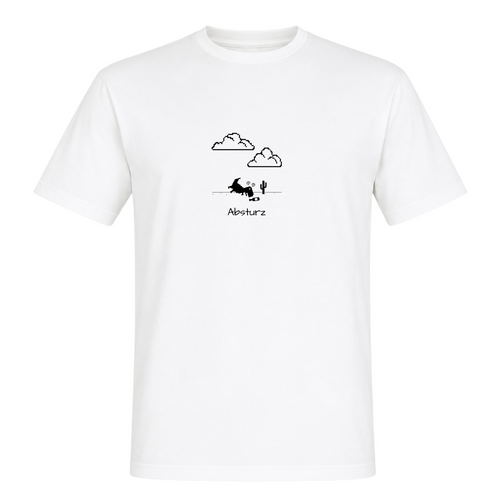 Absturz-T-Shirt - White