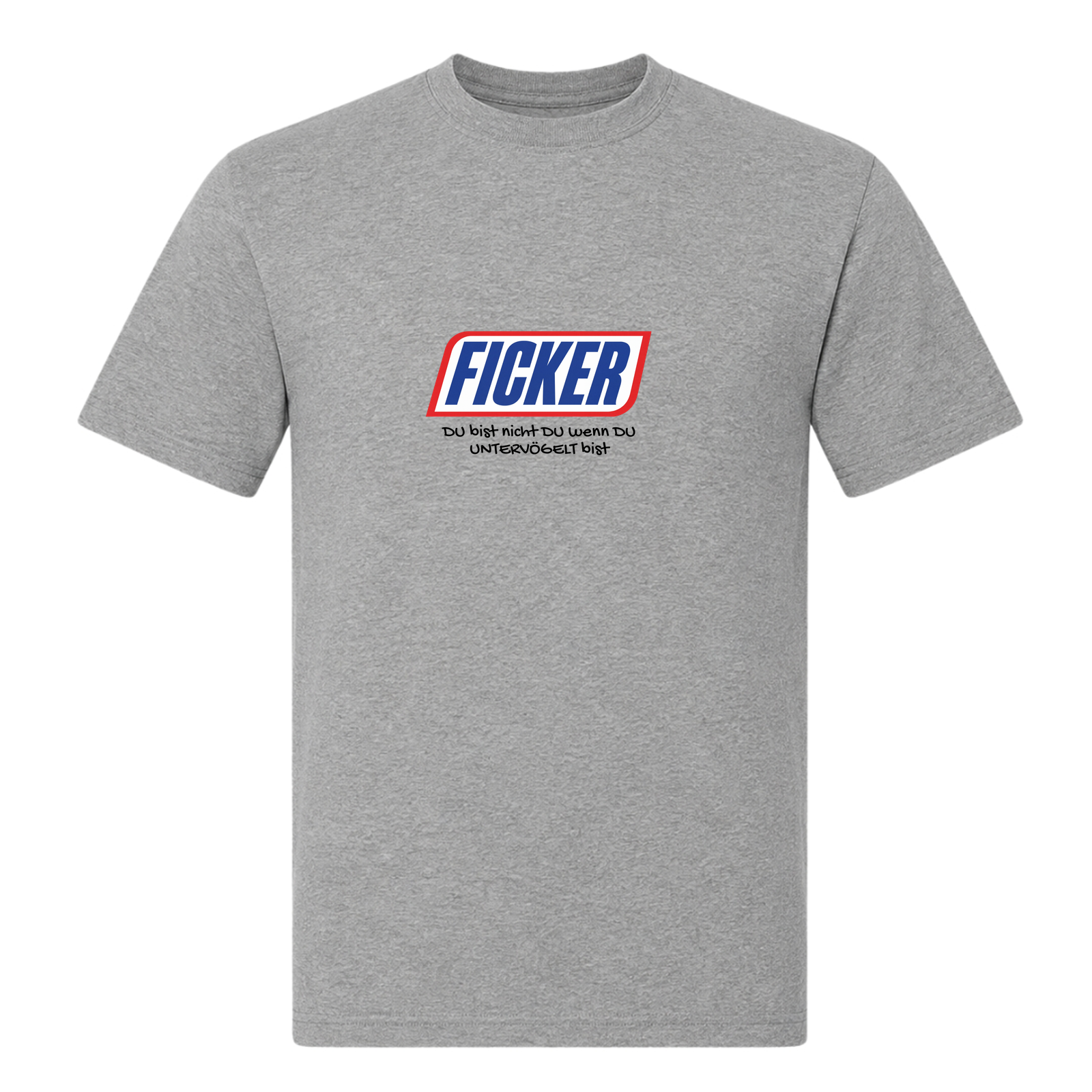 Ficker-T-Shirt - Grey Melange