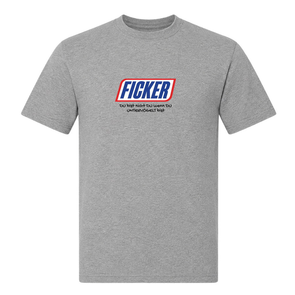Ficker-T-Shirt - Grey Melange