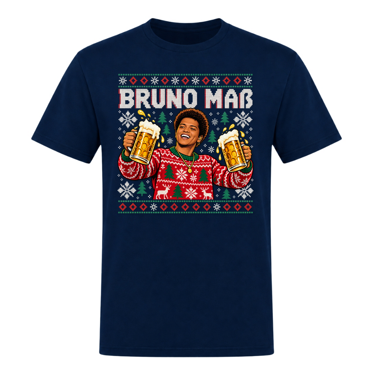 Bruno Maß - T-Shirt - french navy