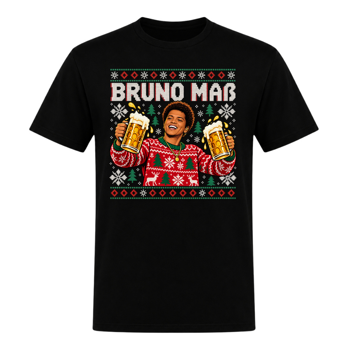 Bruno Maß - T-Shirt - schwarz