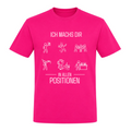 in Allen Postionen - T-Shirt - Fuchsia