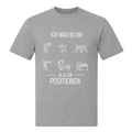 in Allen Postionen - T-Shirt - Grey Melange