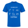 in Allen Postionen - T-Shirt - Royal Blue 241