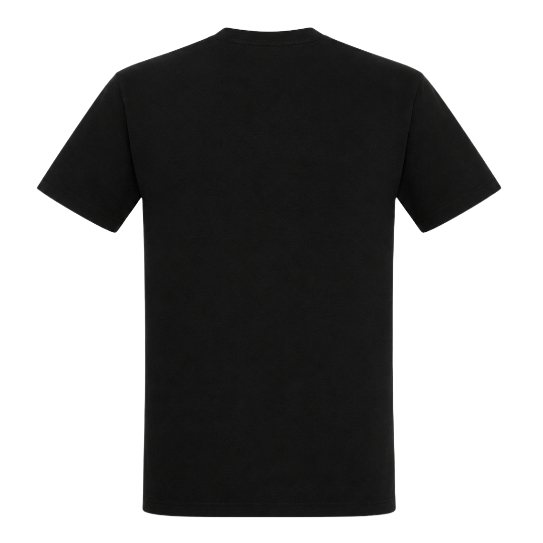 Wer hat das Wiesenkoks - T-Shirt - Deep Black - Rueckseite