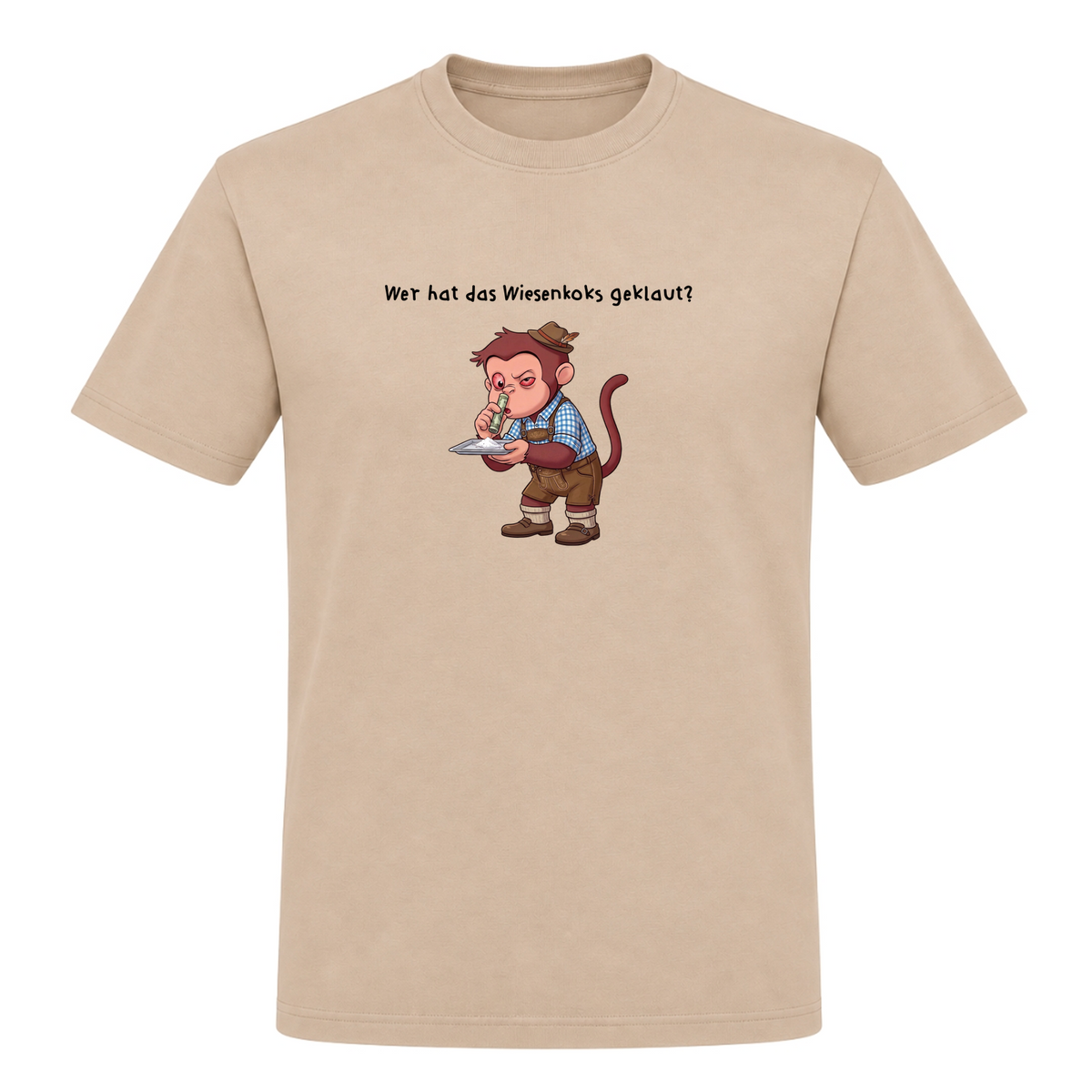 Wer hat das Wiesenkoks - T-Shirt - Rope