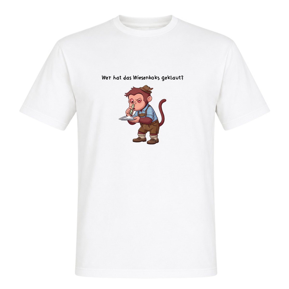 Wer hat das Wiesenkoks - T-Shirt - White
