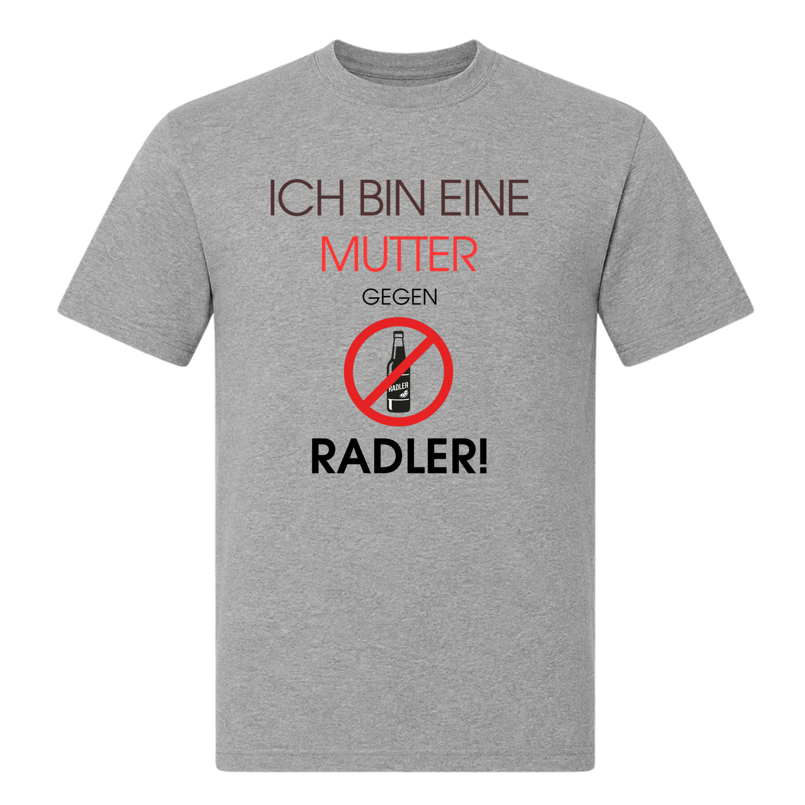 Ich bin eine Mutter - T-Shirt - Grey Melange