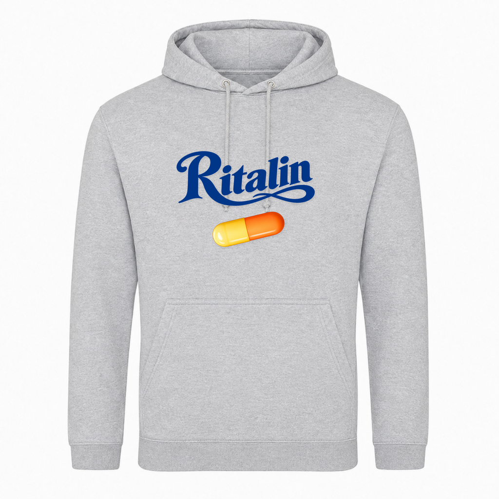 Ritalin - Hoodie -  Heather Grey