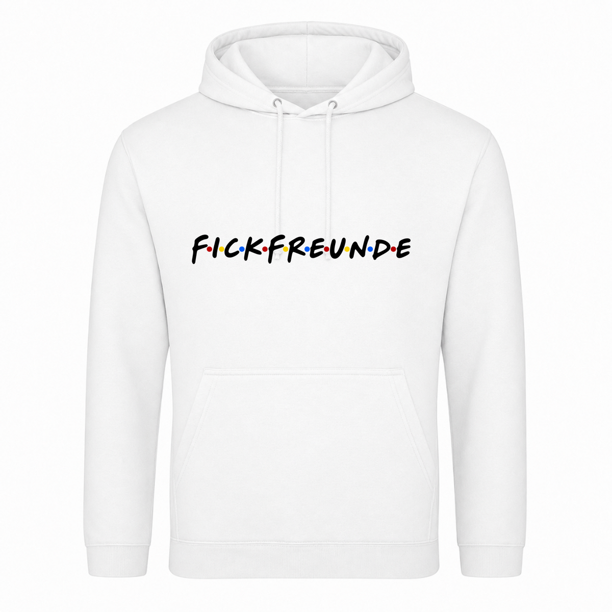 FICKFREUNDE College Hoodie - Weiß