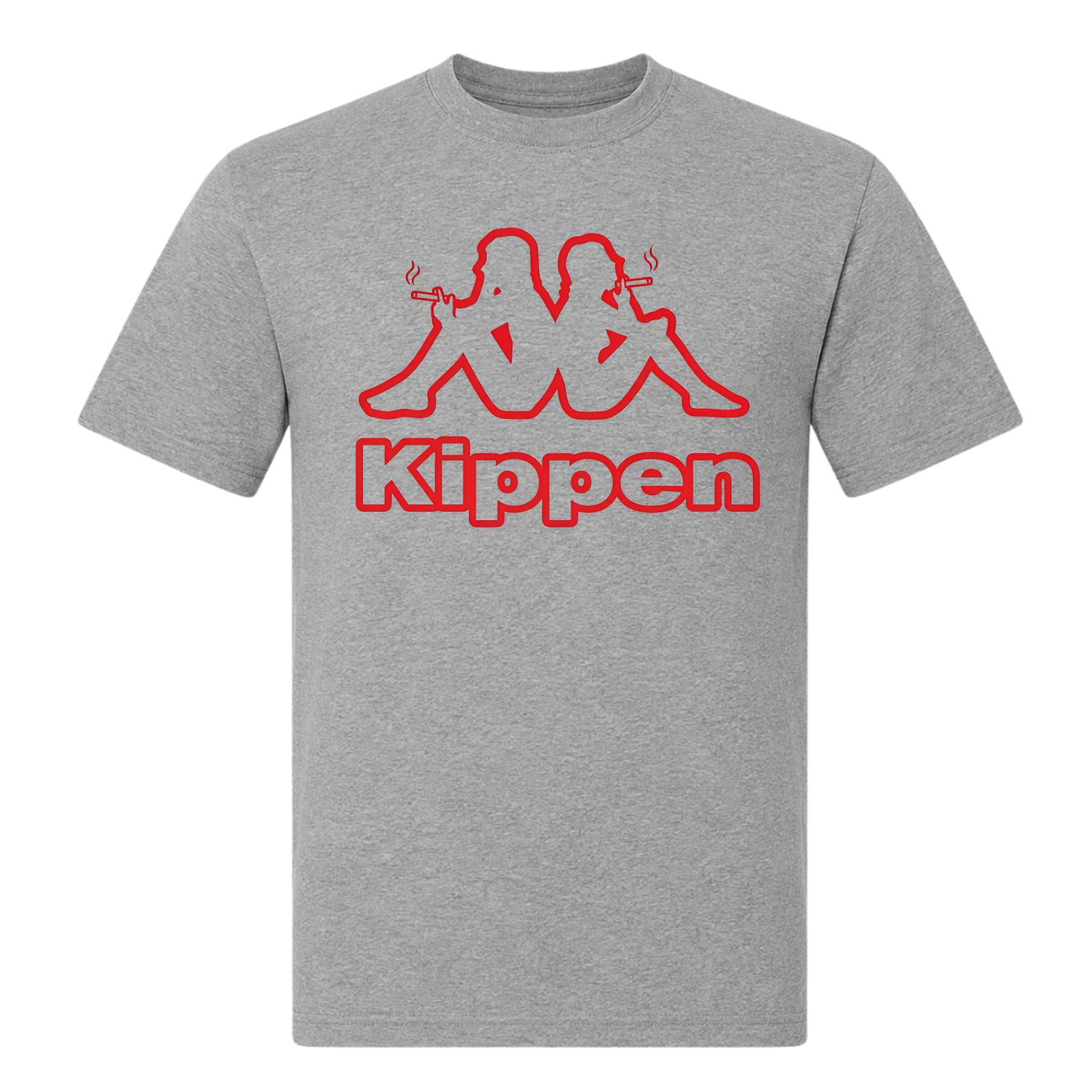 Kippen - T-Shirt - Grey Melange