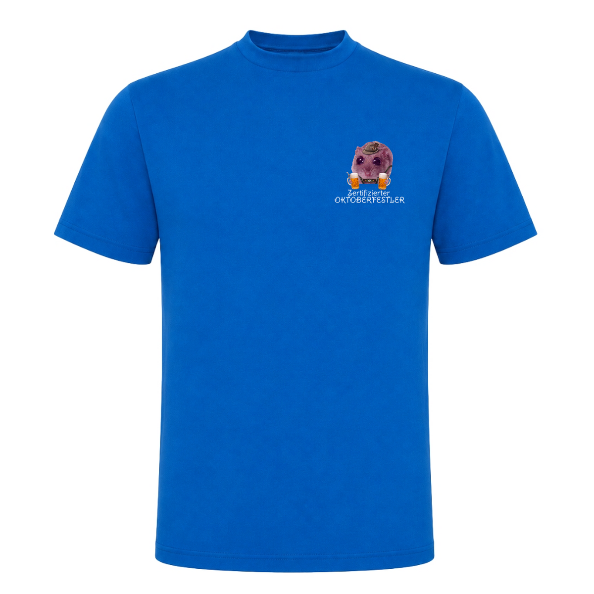 Zertifizierter Oktoberfest - T-Shirt - Royal Blue 241