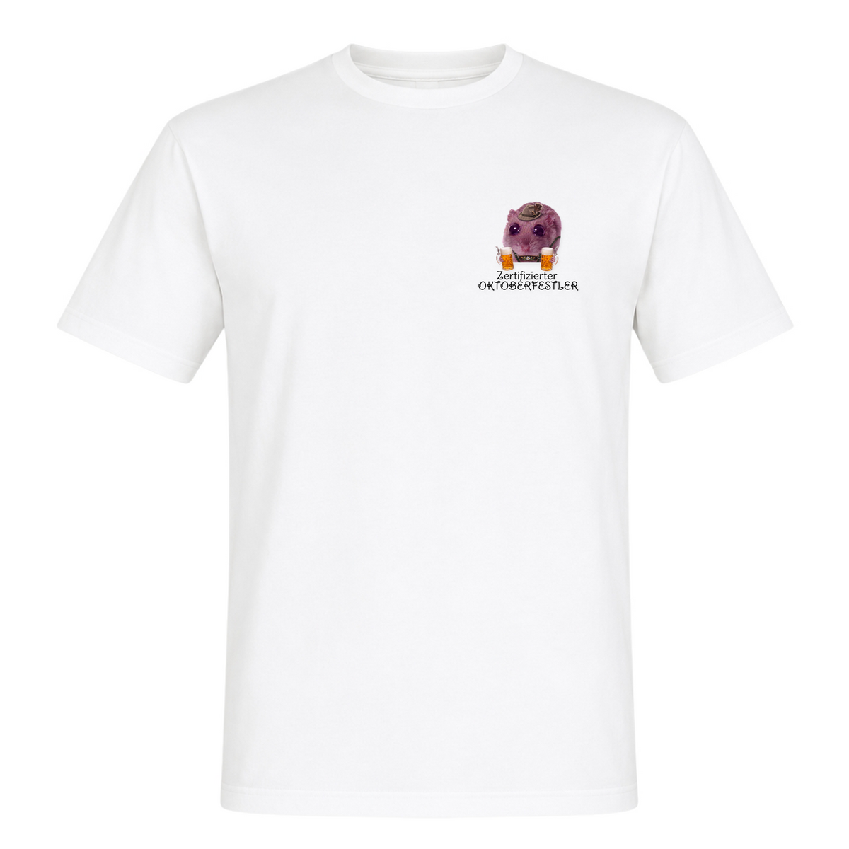 Zertifizierter Oktoberfest - T-Shirt - White