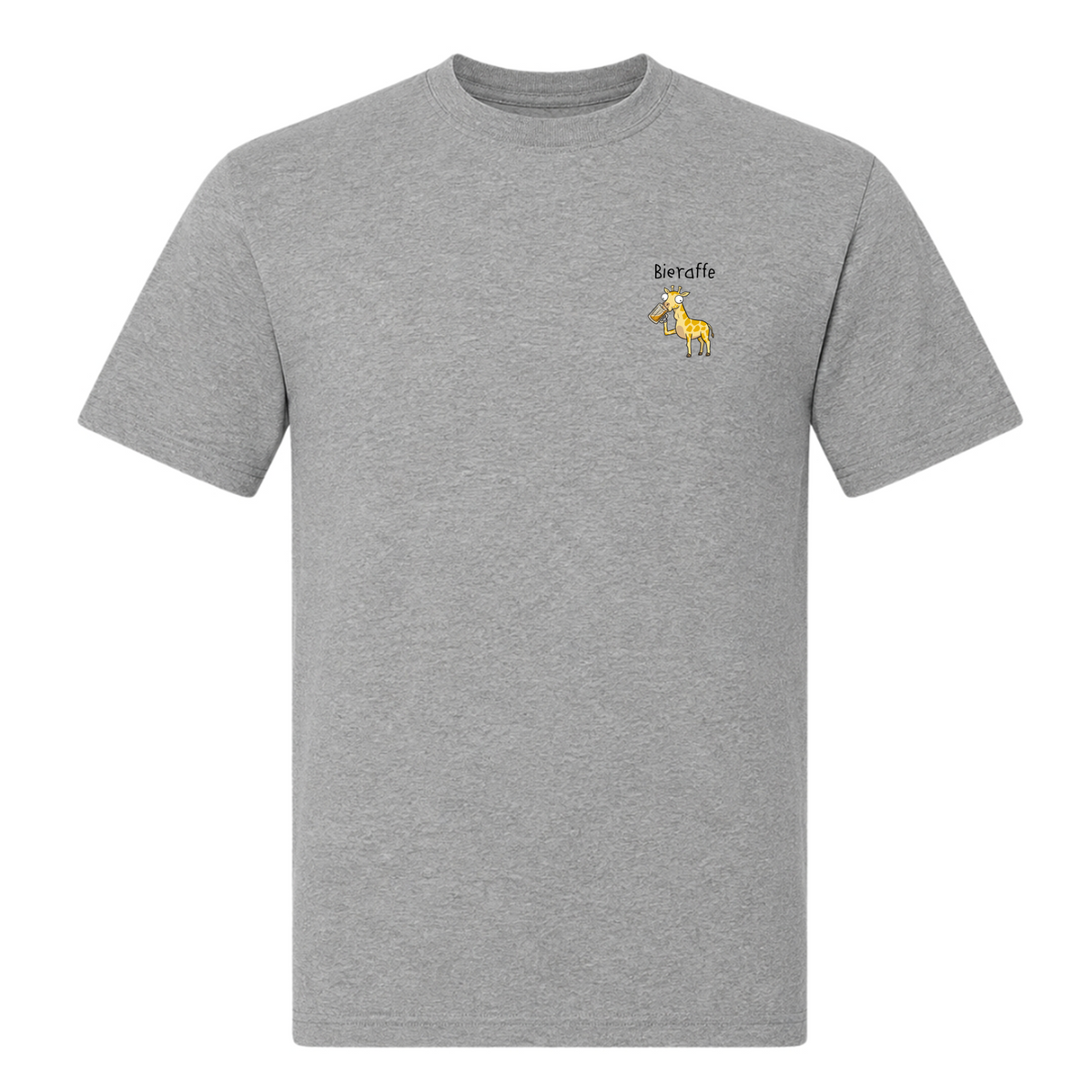 Bieraffe-T-Shirt - Grey Melange