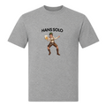 Hans Solo-T-Shirt - Grey Melange