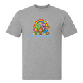 Du bist gut genug-T-Shirt - Grey Melange