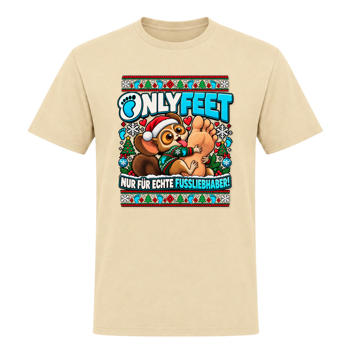 Only Feet - T-Shirt - Natural