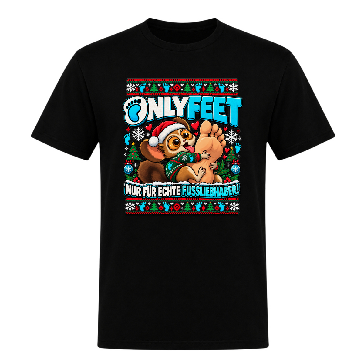 Only Feet - T-Shirt - schwarz