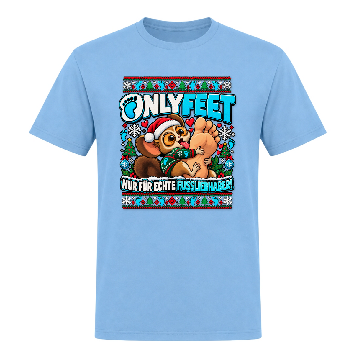 Only Feet - T-Shirt - Sky Blue