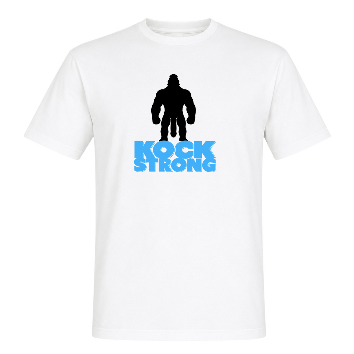 KockStrong - T-Shirt - White