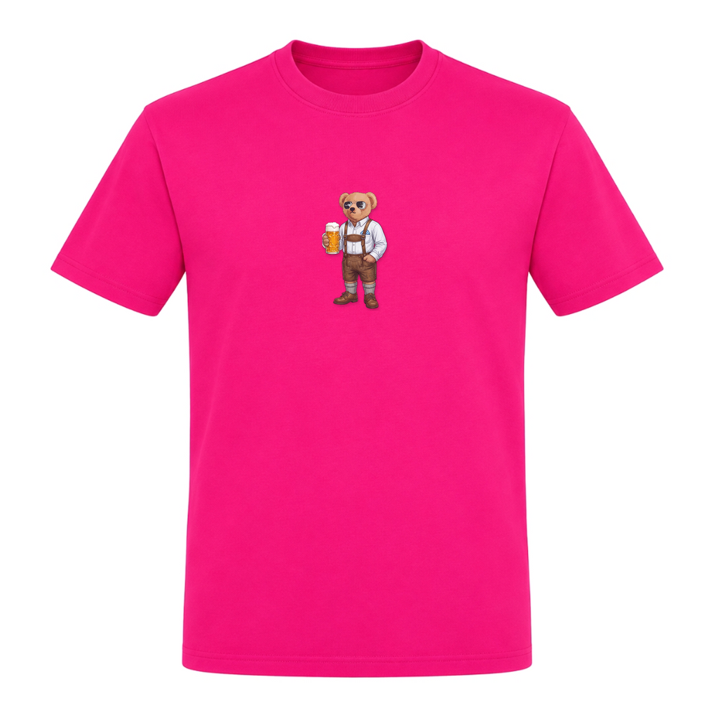 Oktoberfest Bear - Fuchsia