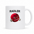 Radler -Keramiktasse - weiß